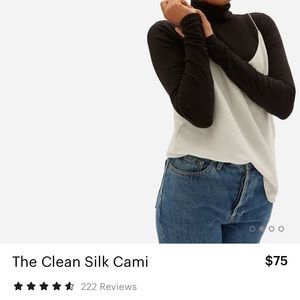 The clean silk Cami (sz 6)